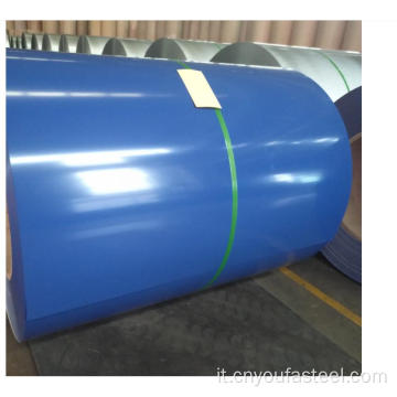 bobina in acciaio con rivestimento rivestito a colori top